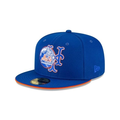 Sapca New Era New York Mets MLB Double Logo 59FIFTY Fitted - Albastri